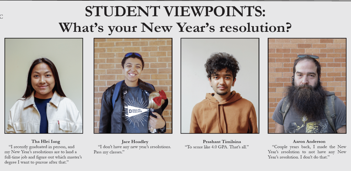 STUDENT VIEWPOINTS: What’s your New Year’s resolution?